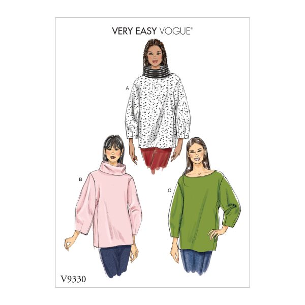 Vogue Patterns V9330 Misses' Top