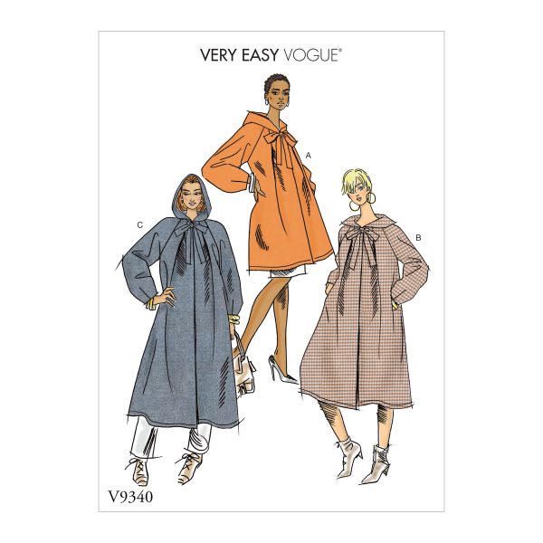 Vogue Patterns V9340 Misses' Coat