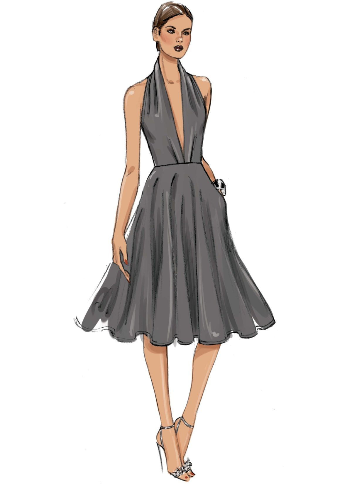 Vogue Patterns V9343 Misses' Dress