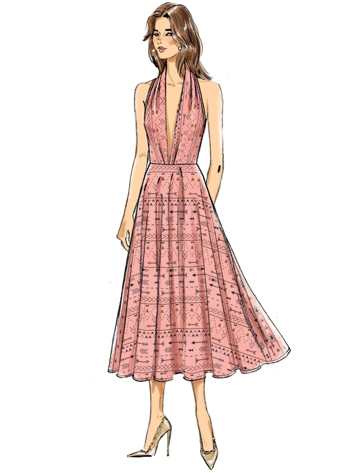 Vogue Patterns V9343 Misses' Dress