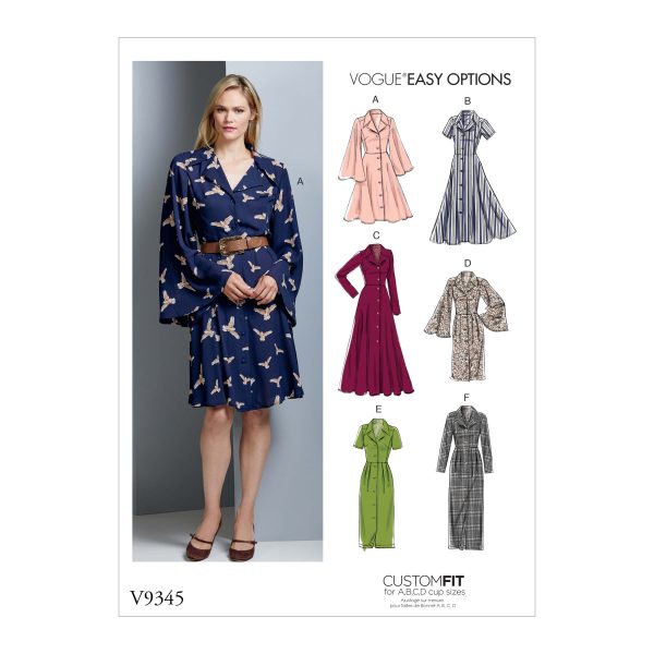 Vogue Patterns V9345 Misses' Dress