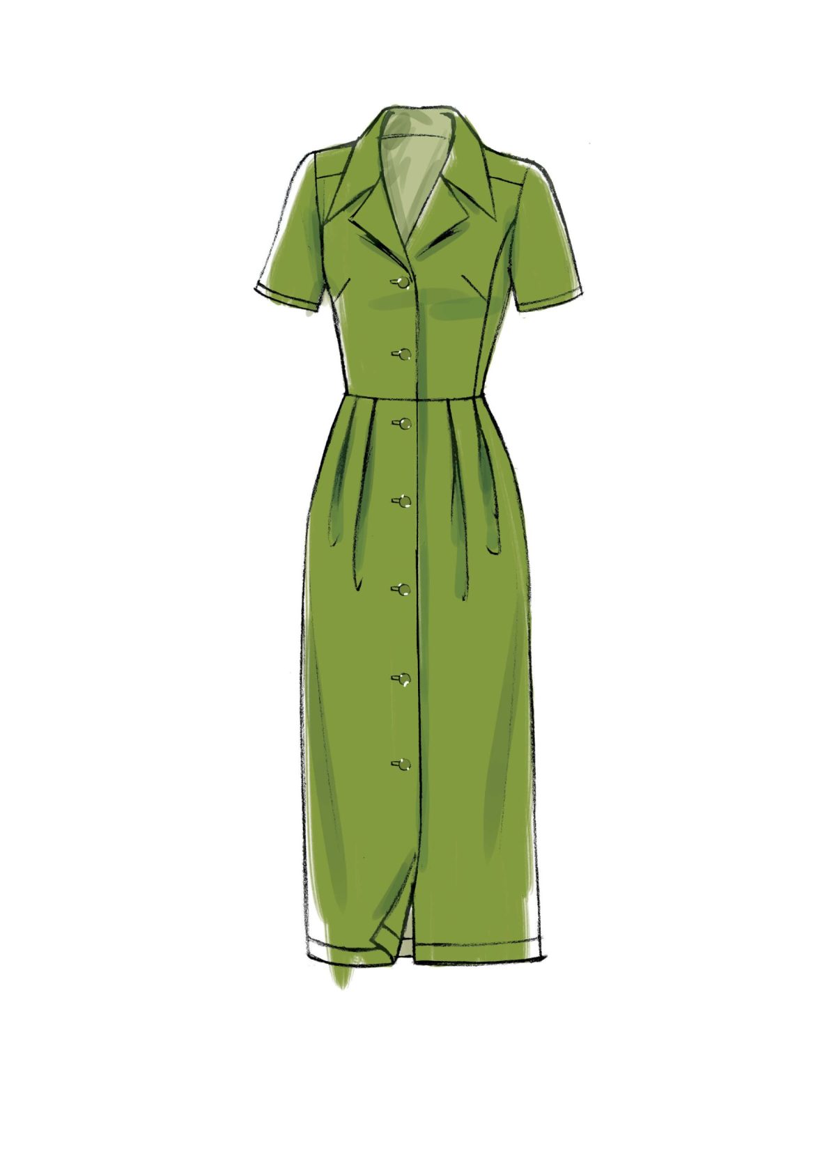 Vogue Patterns V9345 Misses' Dress