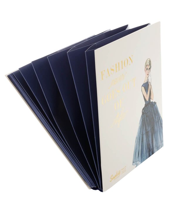 SIMPLICITY VINTAGE PATTERN STORAGE ACCORDION STYLE