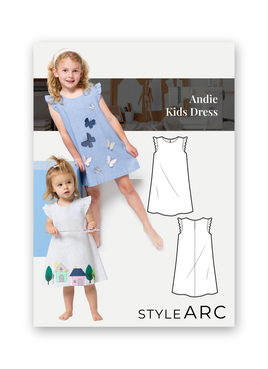 Style Arc Andie Kids Dress Sewing Pattern