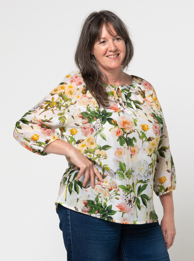 Style Arc Anita Peasant Blouse Sewing Pattern