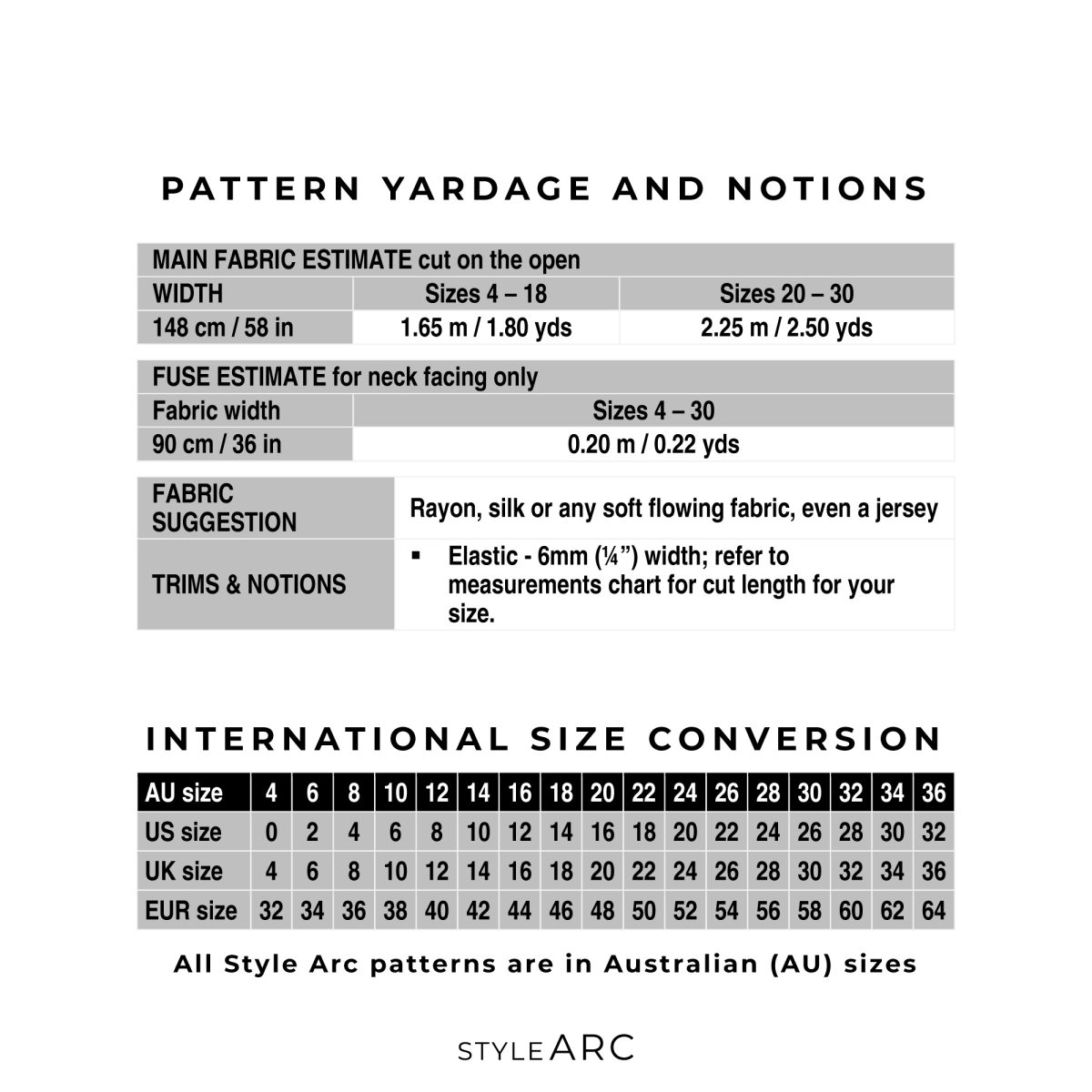 Style Arc Anita Peasant Blouse Sewing Pattern
