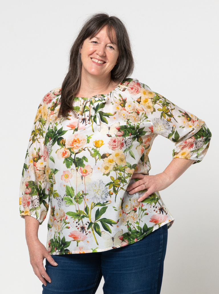 Style Arc Anita Peasant Blouse Sewing Pattern