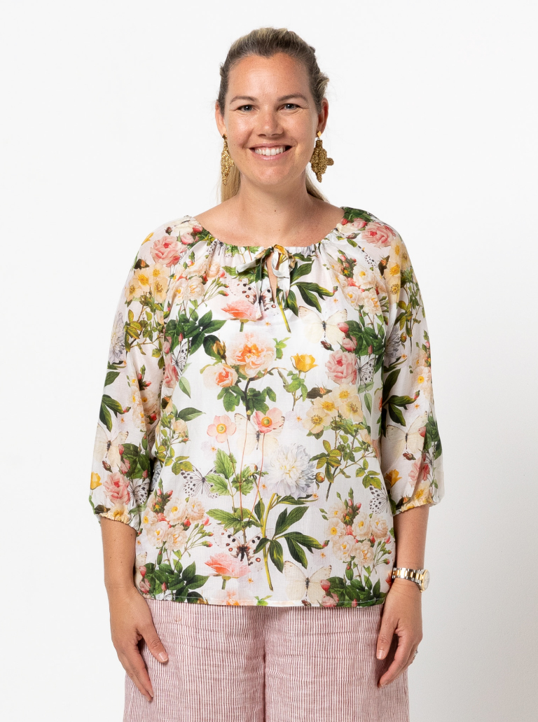Style Arc Anita Peasant Blouse Sewing Pattern