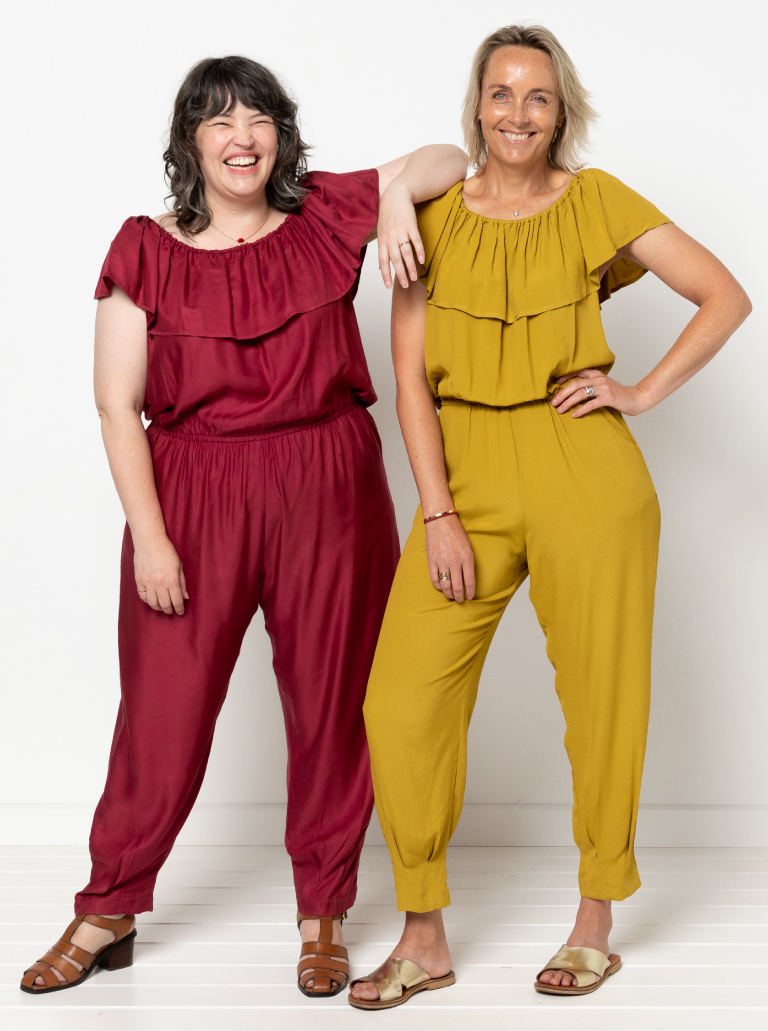 Style Arc Barbara Jumpsuit and Pant Sewing Pattern