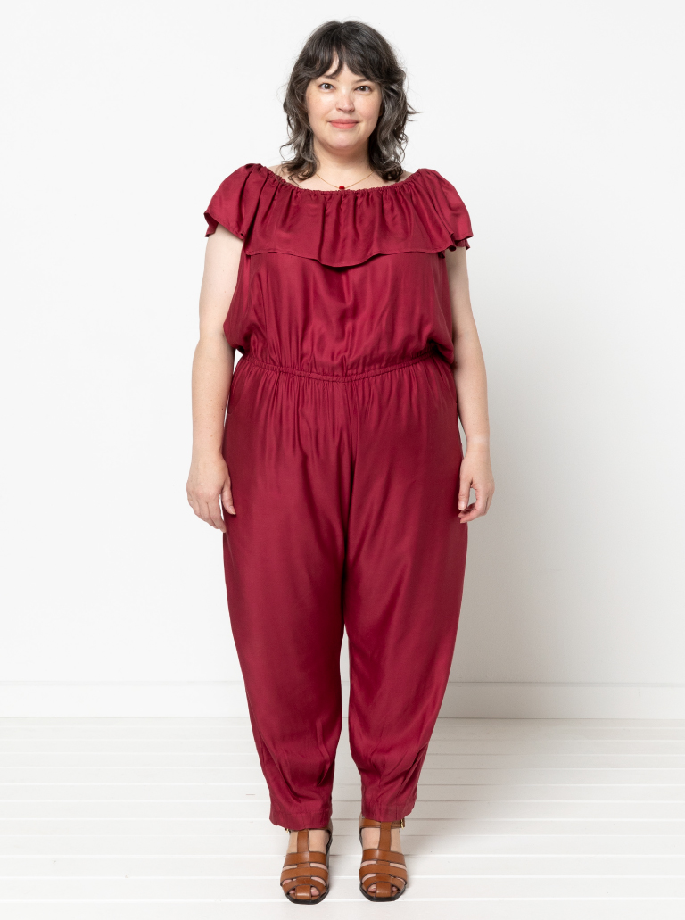 Style Arc Barbara Jumpsuit and Pant Sewing Pattern