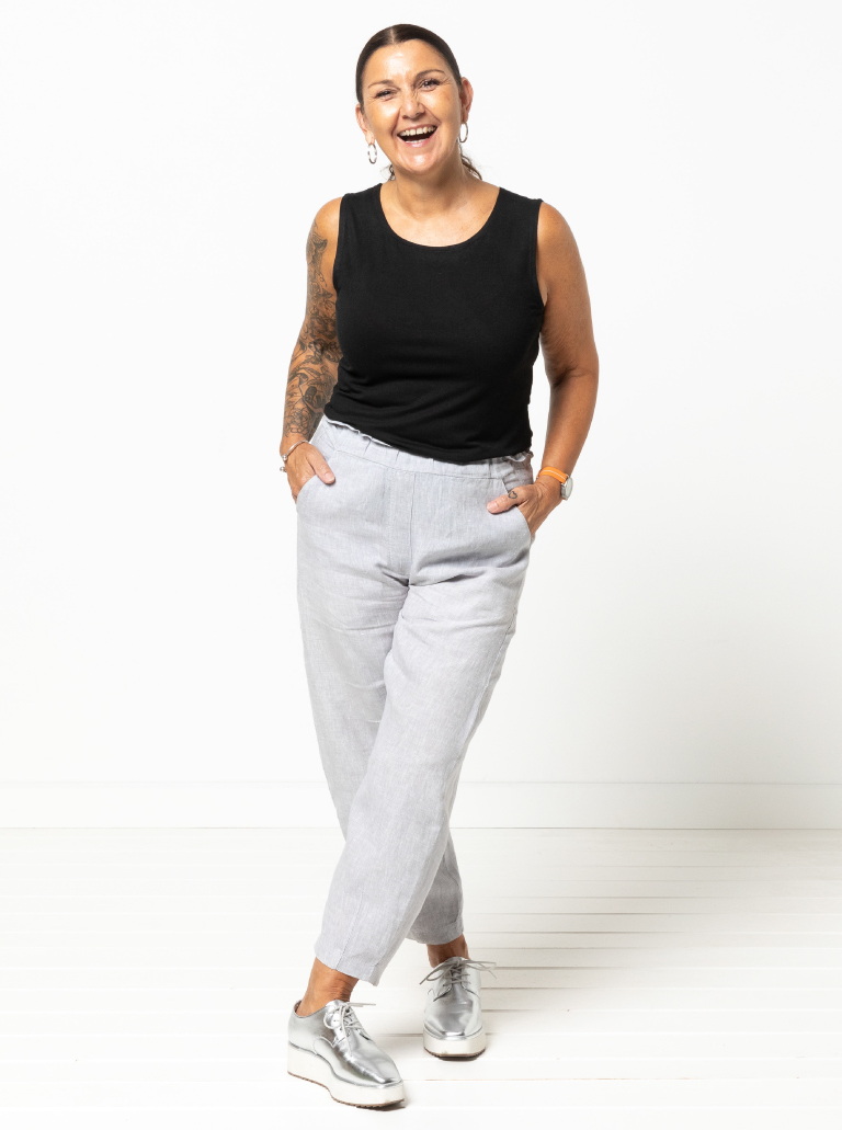Style Arc Barry Woven Pant Sewing Pattern