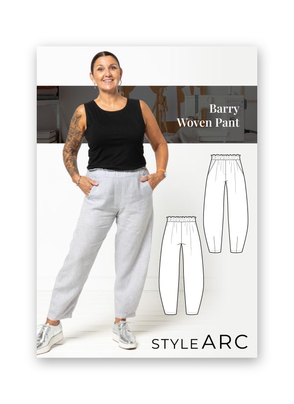 Style Arc Barry Woven Pant Sewing Pattern