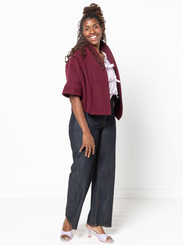 Style Arc Besharl Jacket Sewing Pattern