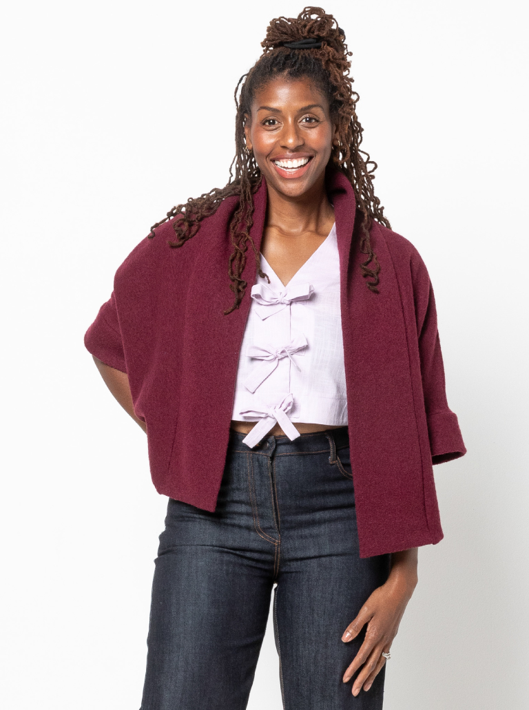 Style Arc Besharl Jacket Sewing Pattern