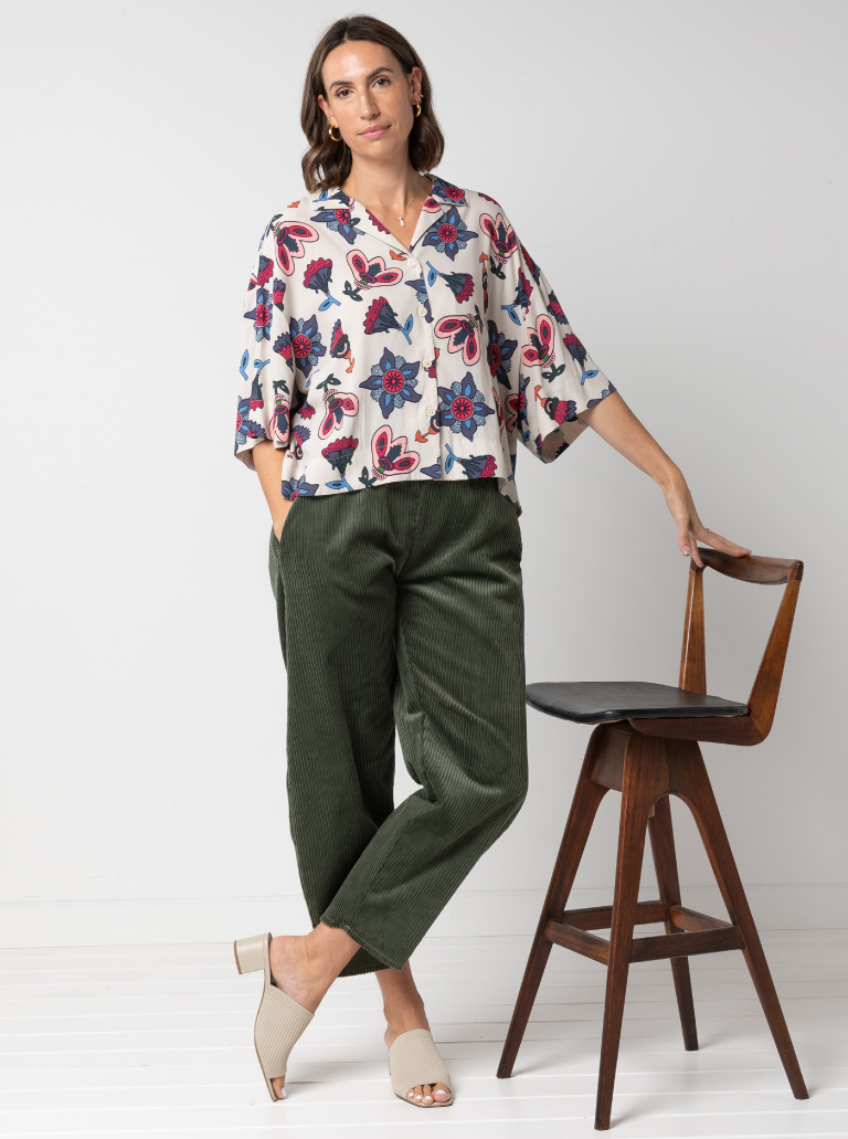 Style Arc Bob Woven Pant Sewing Pattern