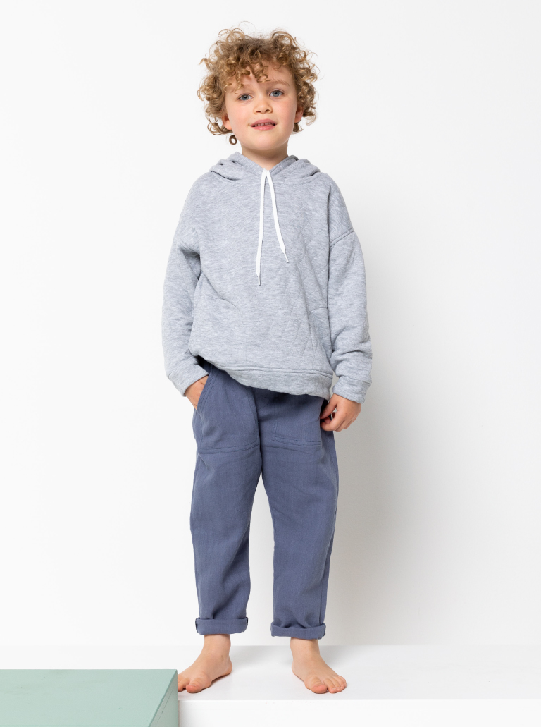 Style Arc Bobby Kids Woven Pant Sewing Pattern