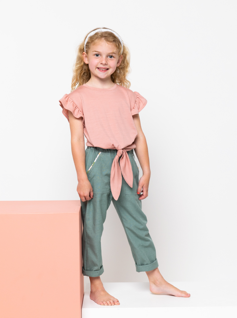 Style Arc Bobby Kids Woven Pant Sewing Pattern
