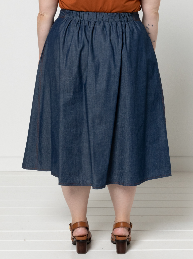 Style Arc Bonnie Woven Skirt Sewing Pattern