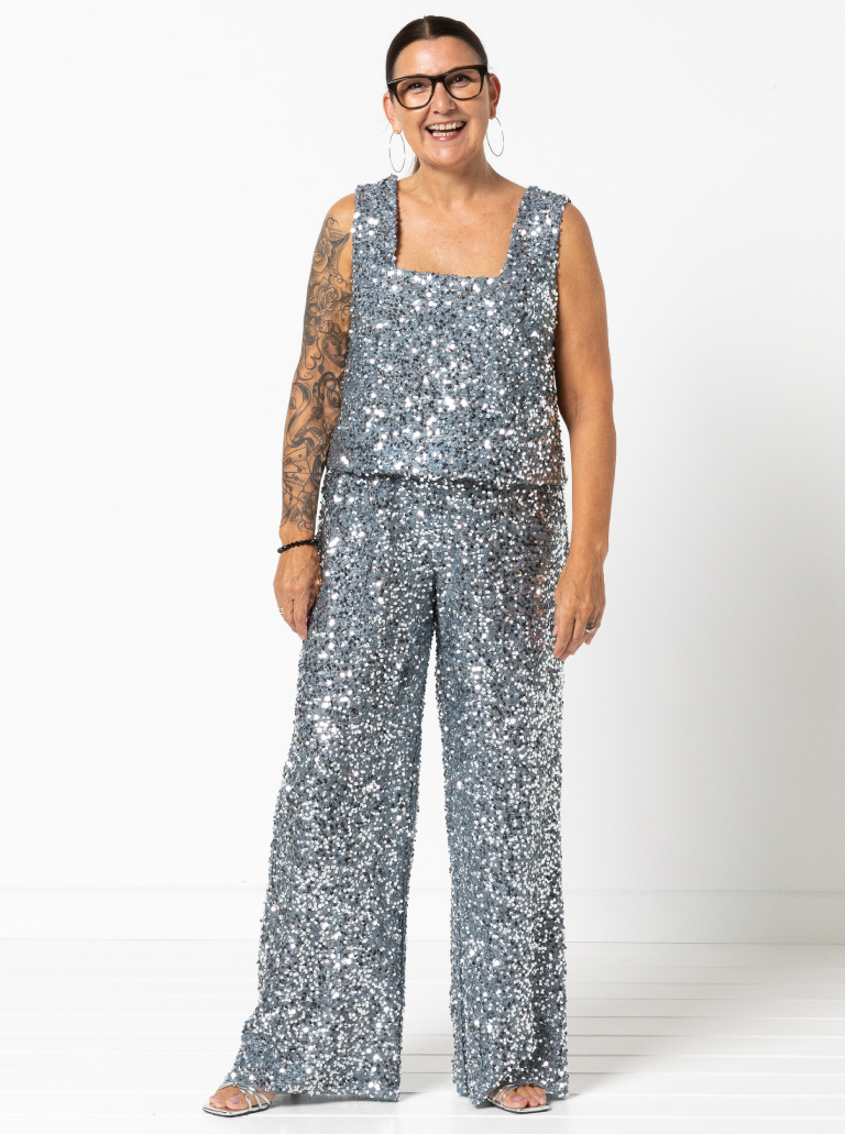 Style Arc Byron Woven Top Sewing Pattern