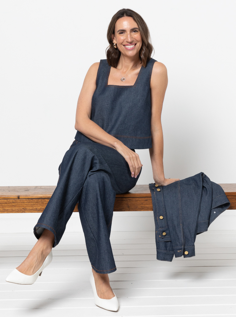 Style Arc Byron Woven Top Sewing Pattern
