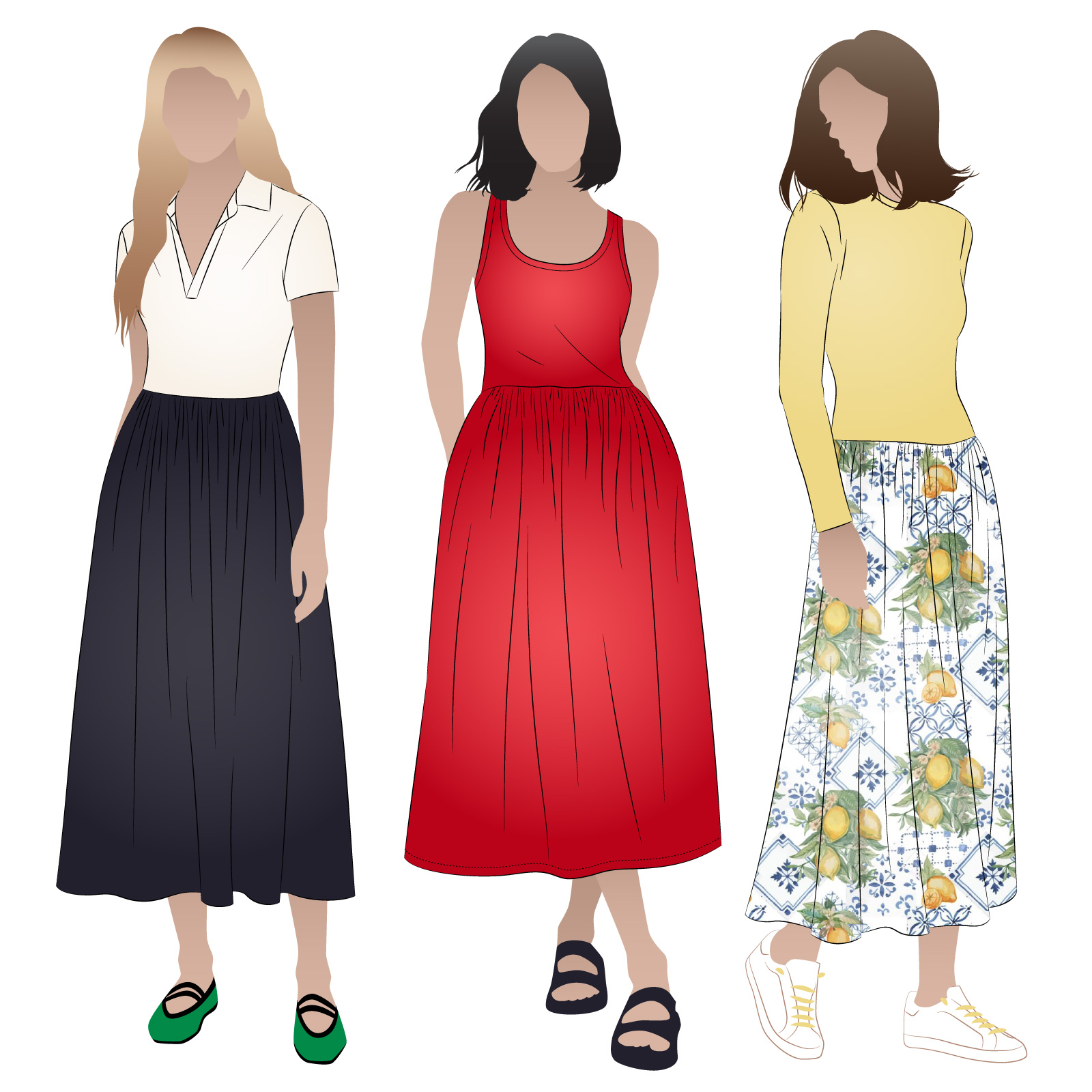 Style Arc Carter Dress Sewing Pattern