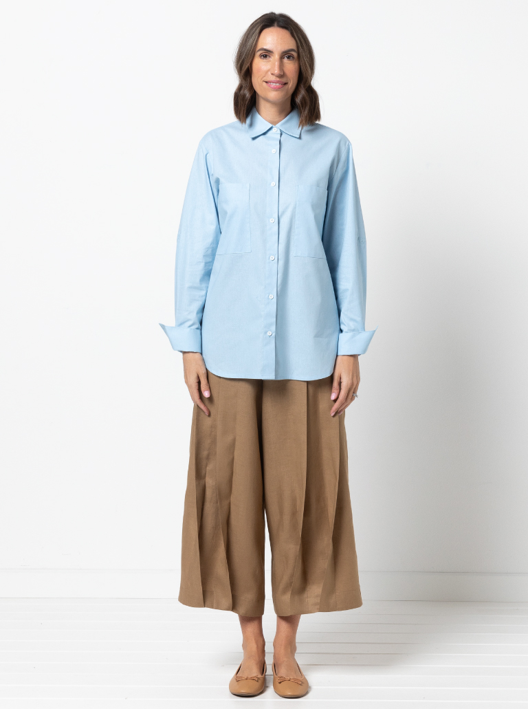 Style Arc Clayton Woven Shirt Pack Sewing Pattern