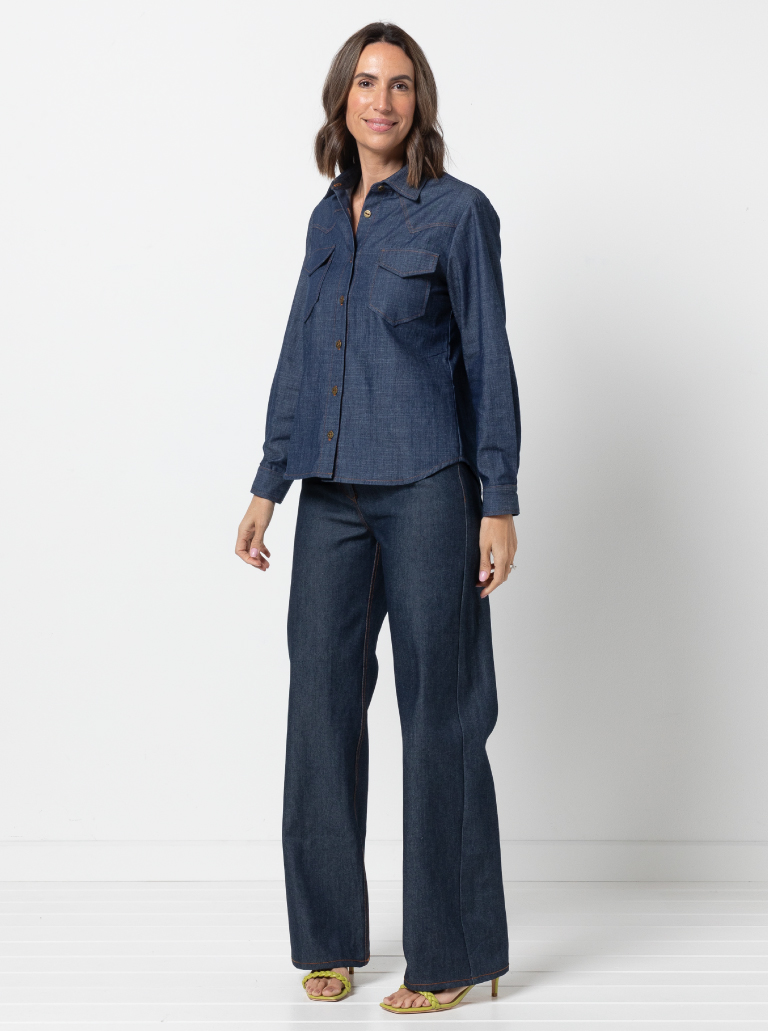 Style Arc Clayton Woven Shirt Pack Sewing Pattern