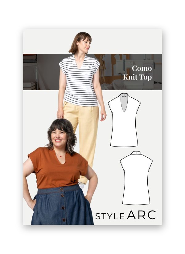 Style Arc Como Knit Top Sewing Pattern