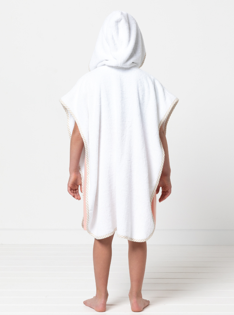 Style Arc Coral Kids Hooded Towel Sewing Pattern