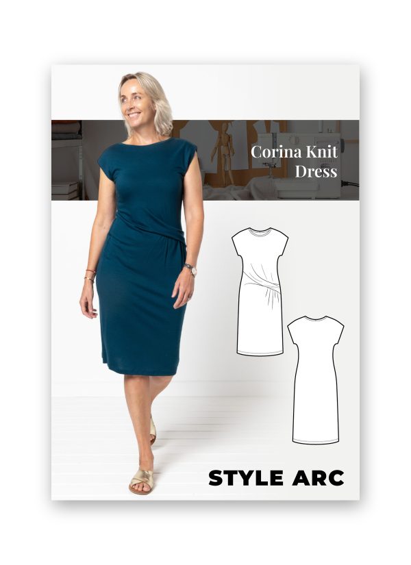 Style Arc Corina Knit Dress Sewing Pattern