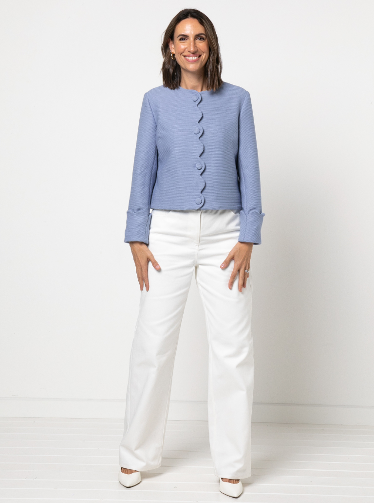 Style Arc Delphine Woven Jacket Sewing Pattern