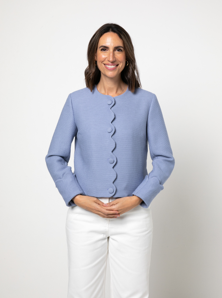 Style Arc Delphine Woven Jacket Sewing Pattern
