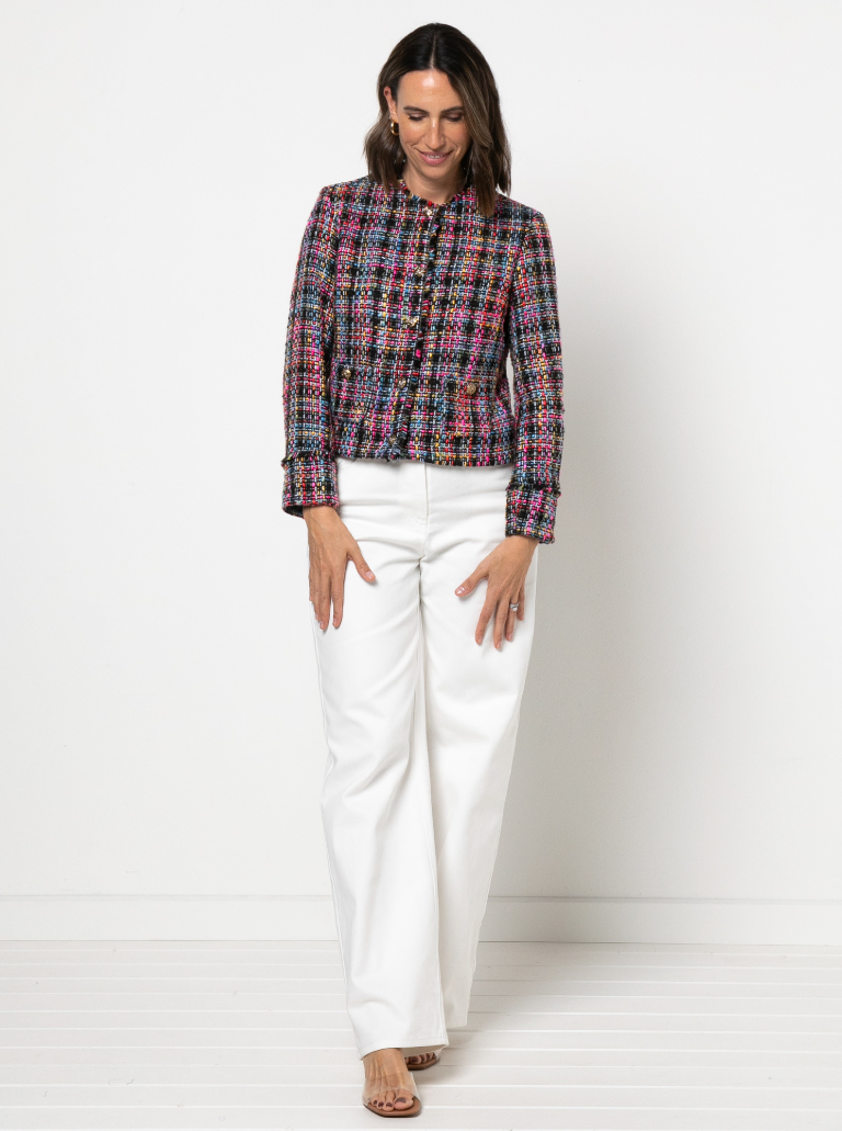 Style Arc Delphine Woven Jacket Sewing Pattern