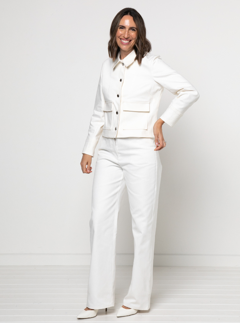 Style Arc Delphine Woven Jacket Sewing Pattern