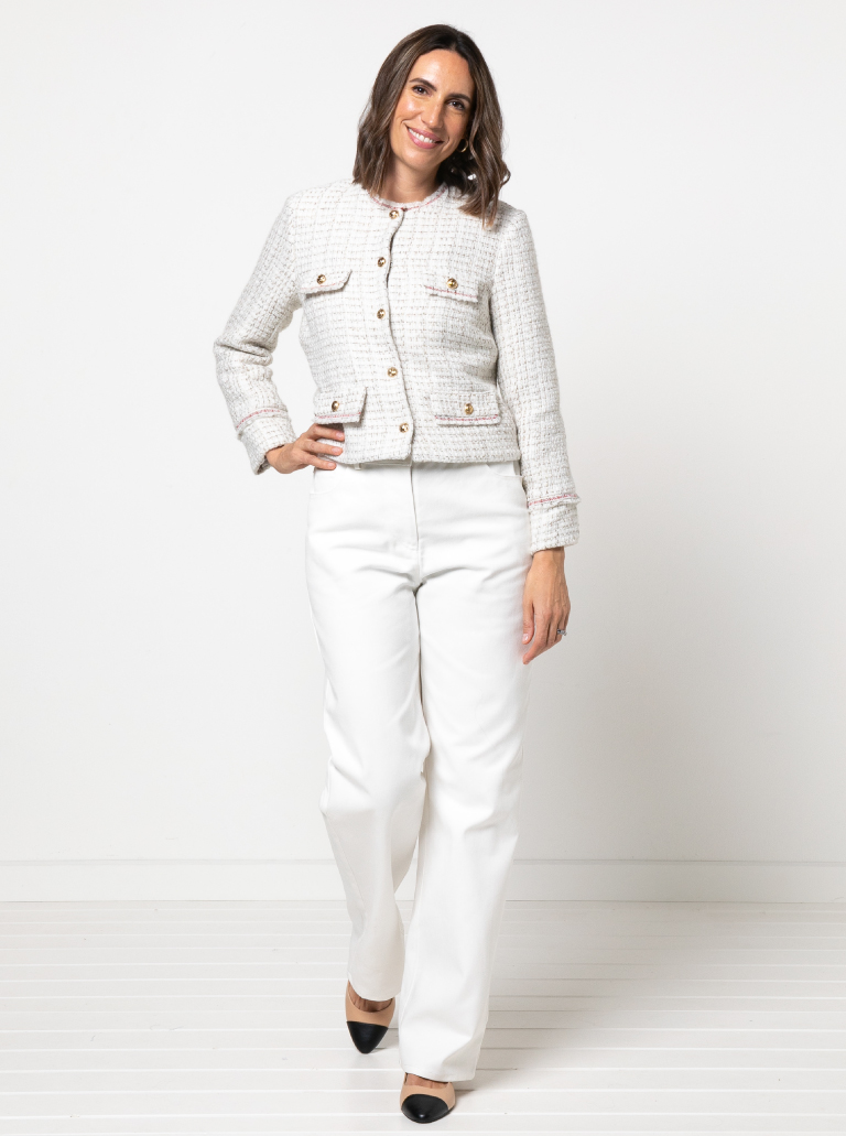 Style Arc Delphine Woven Jacket Sewing Pattern