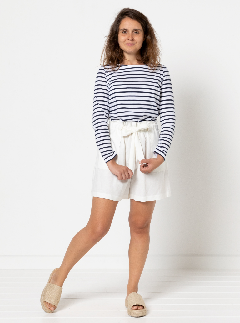 Style Arc Ellen Woven Short Sewing Pattern