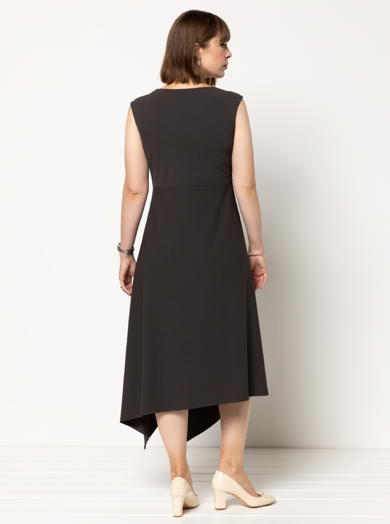 Style Arc Elley Designer Knit Dress Sewing Pattern