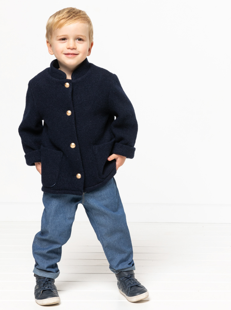 Style Arc Florian Kids Jacket and Coat Sewing Pattern