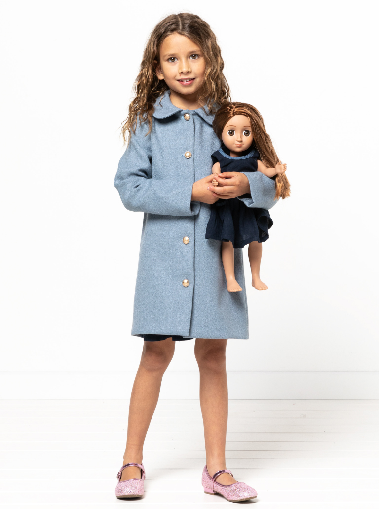 Style Arc Florian Kids Jacket and Coat Sewing Pattern