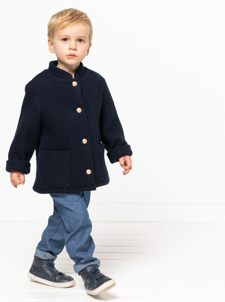 Style Arc Florian Kids Jacket and Coat Sewing Pattern