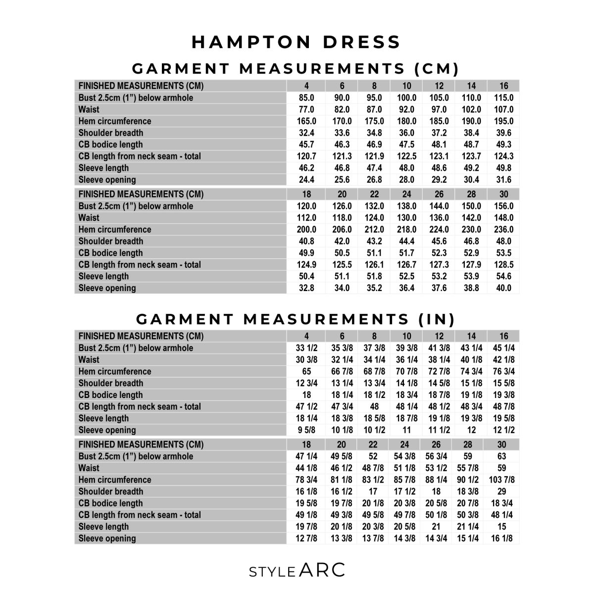 Style Arc Hampton Woven Dress Sewing Pattern