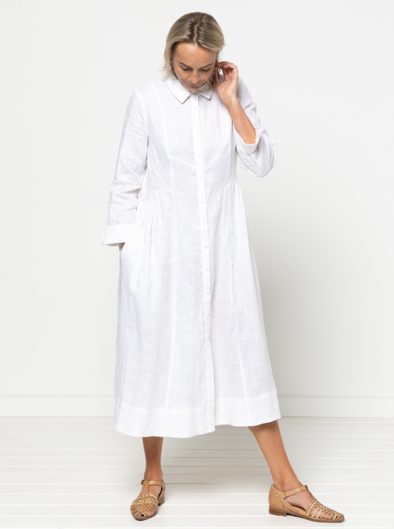 Style Arc Hampton Woven Dress Sewing Pattern