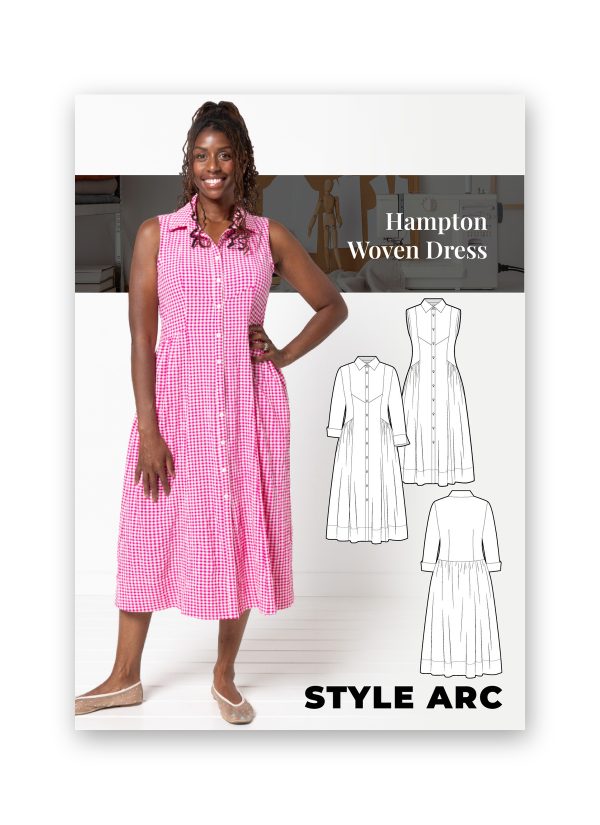 Style Arc Hampton Woven Dress Sewing Pattern