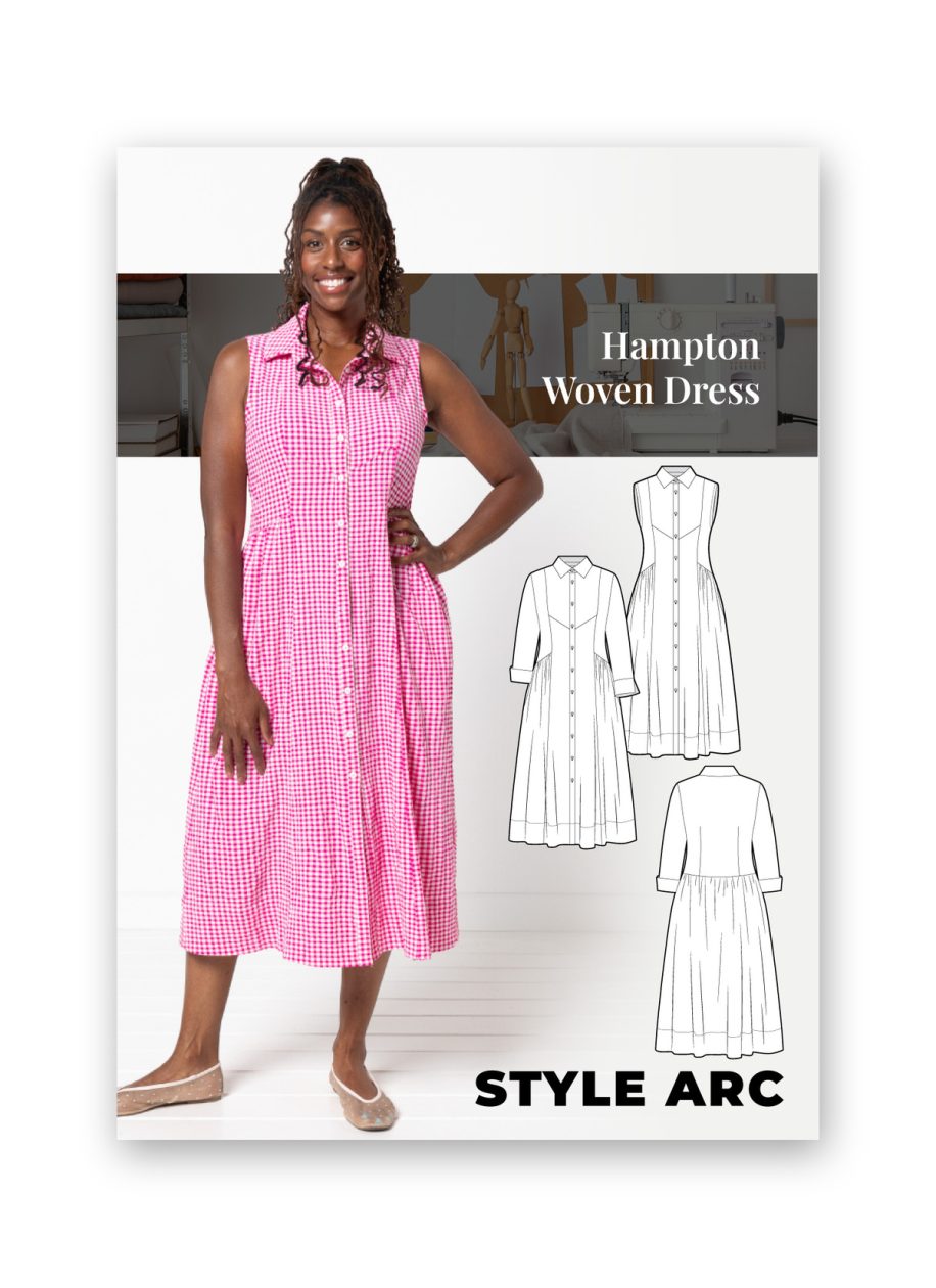 Style Arc Hampton Woven Dress Sewing Pattern