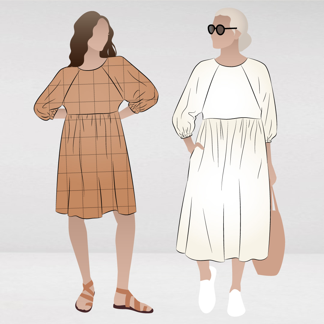 Style Arc Hope Woven Dress Sewing Pattern