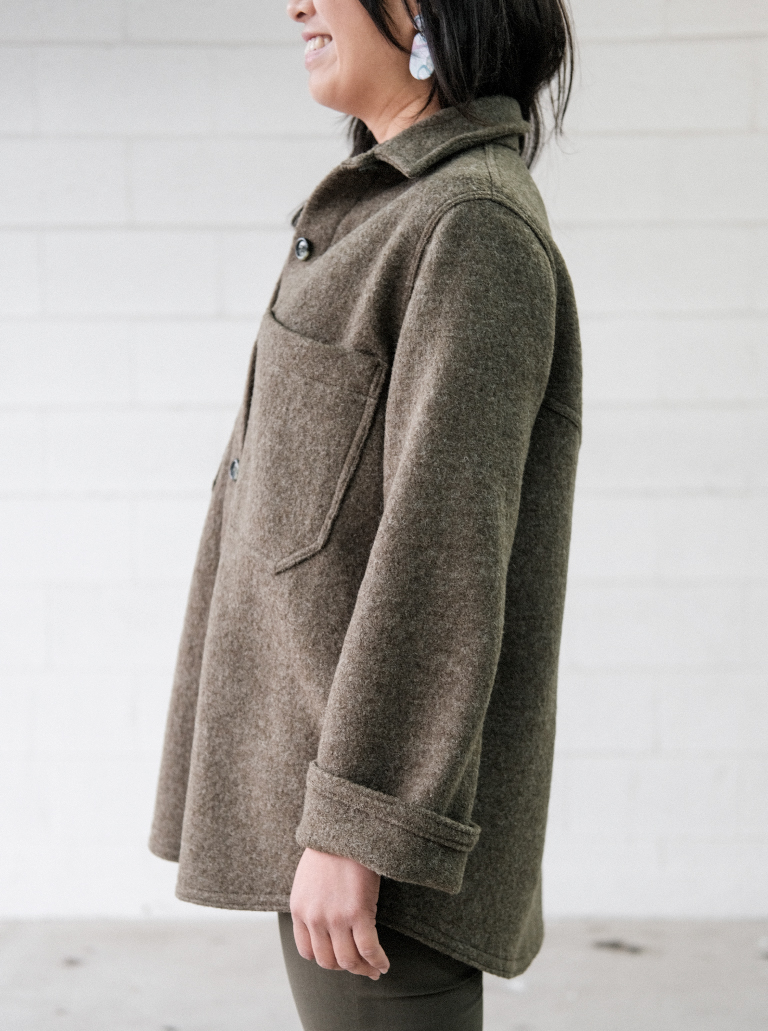 Style Arc Logan Shacket Sewing Pattern