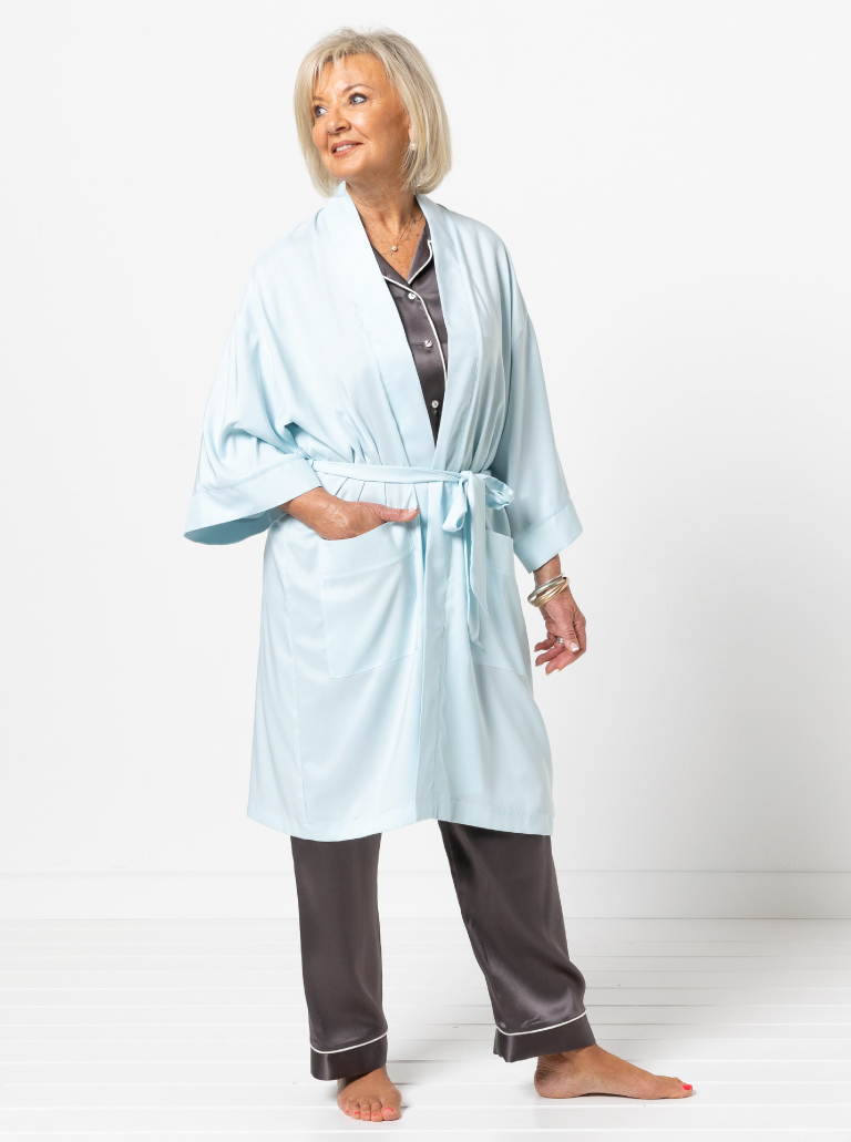 Style Arc Loungewear Robe Sewing Pattern