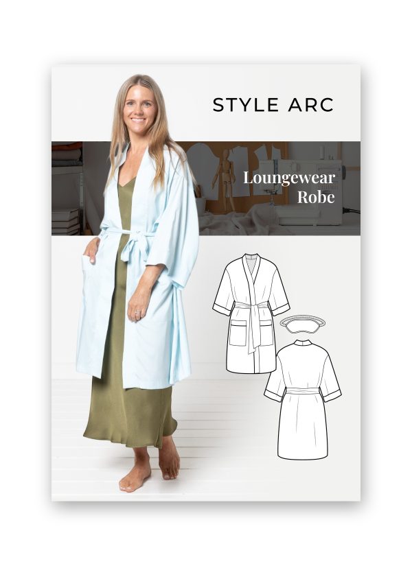 Style Arc Loungewear Robe Sewing Pattern