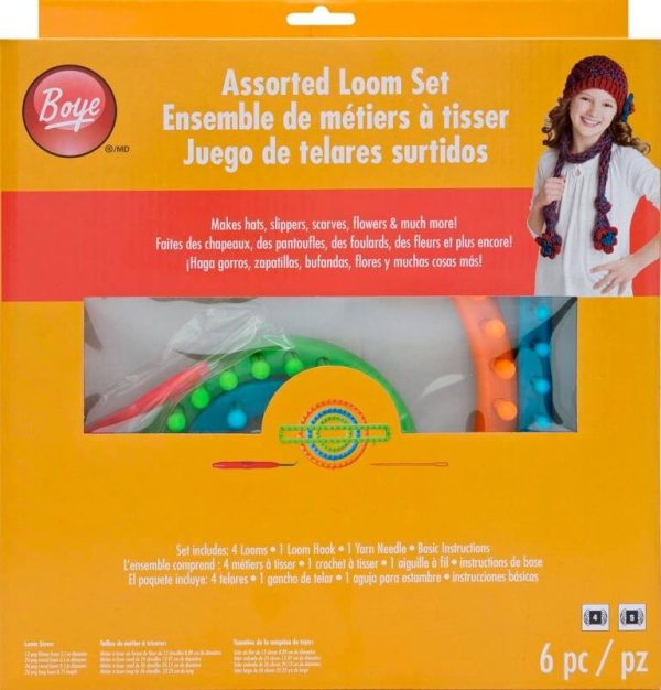 ASSORTED LOOM SET 4PC
