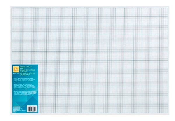 EZ 12" x 18" GRIDDED PLASTIC TEMPLATE